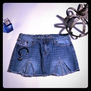 Industrial Cotton Denim Skirt 3